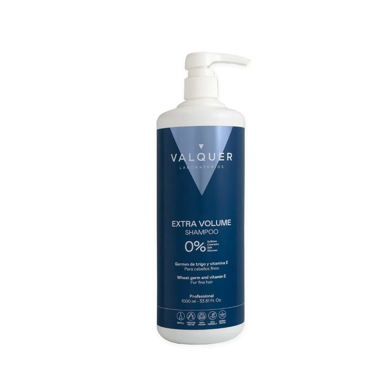 VALQUER - Shampoo 0% Volume Up, Efeito Boom 1000 ml